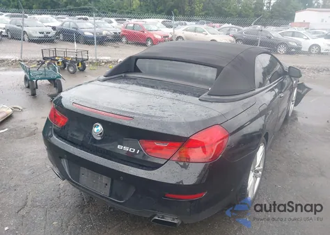 2012 BMW 650I I from USA, damaged, VIN WBALZ3C54CDL73449